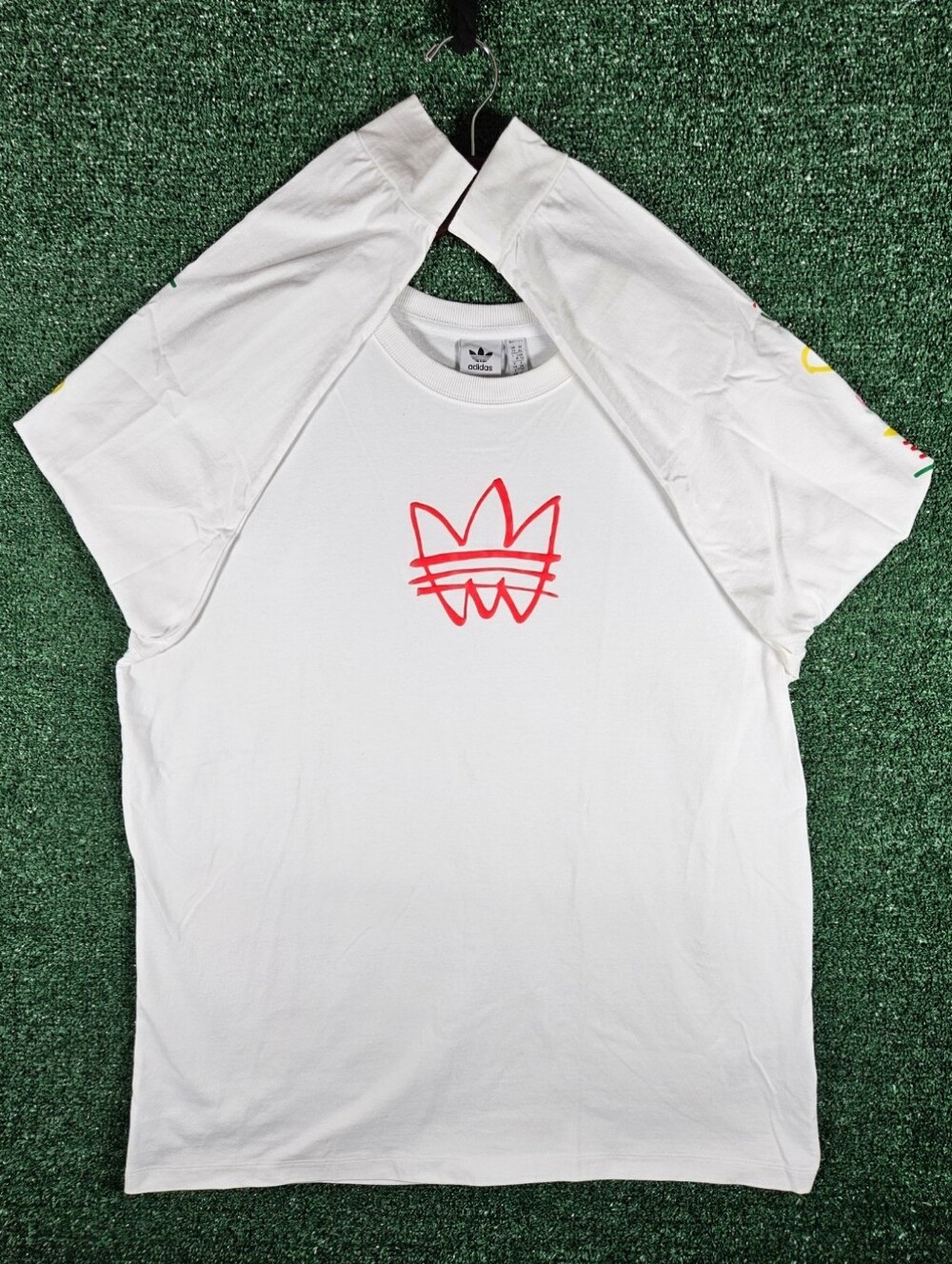 Adidas Always Original Classic Graphic Long-Sleeve Tee Shirt / Mens Size - XL